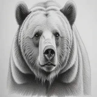 bear drawing