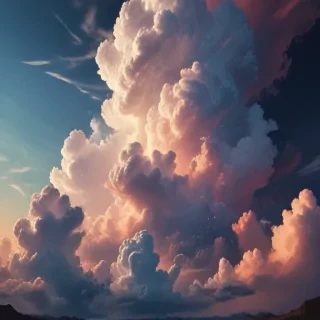 aesthetic clouds wallpaper