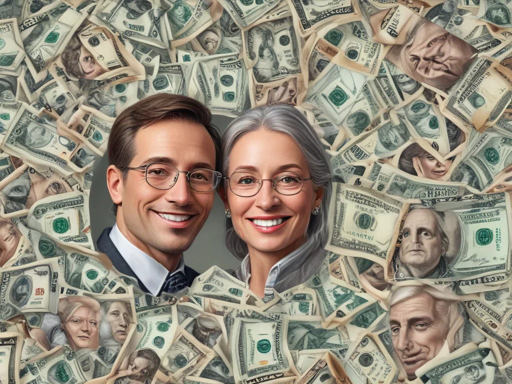 money with transparent background