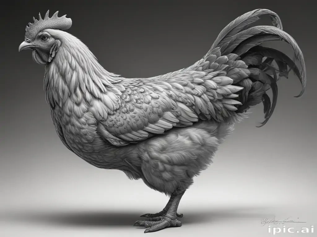 chicken drawing