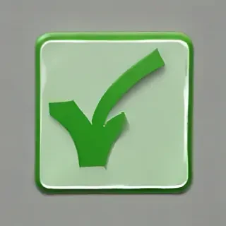green check mark