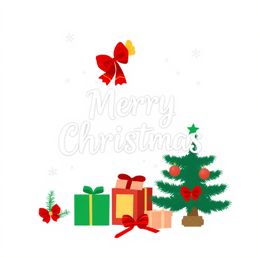 merry christmas png transparent