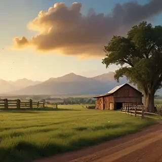 ranch background