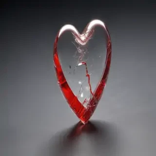broken heart transparent