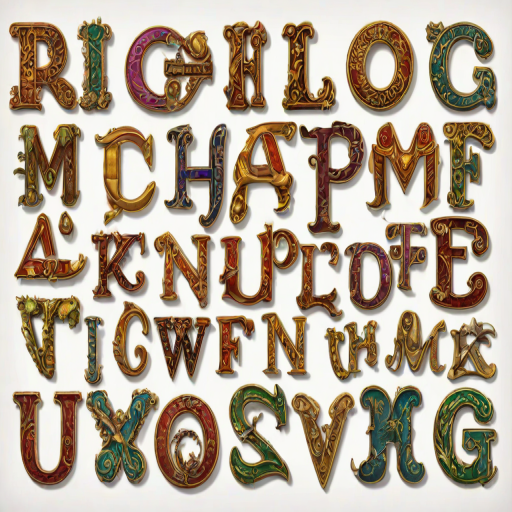 png alphabet letters
