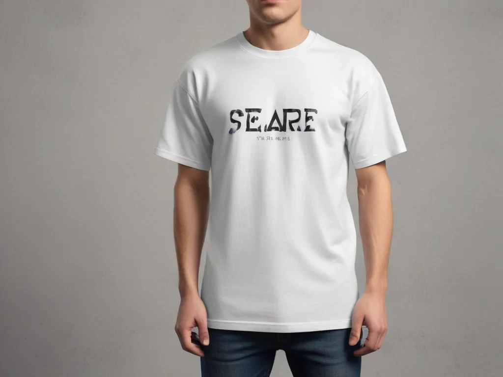 oversized t shirt mockup