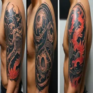 background tattoo