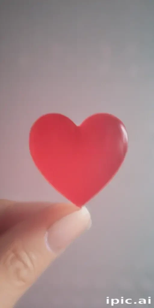 blurry heart