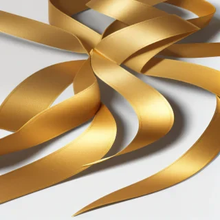 gold ribbon png