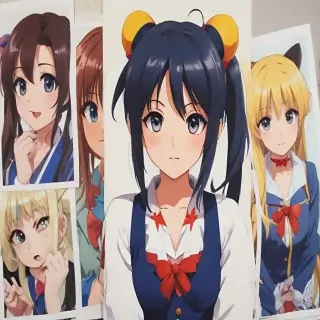 photos of anime characters