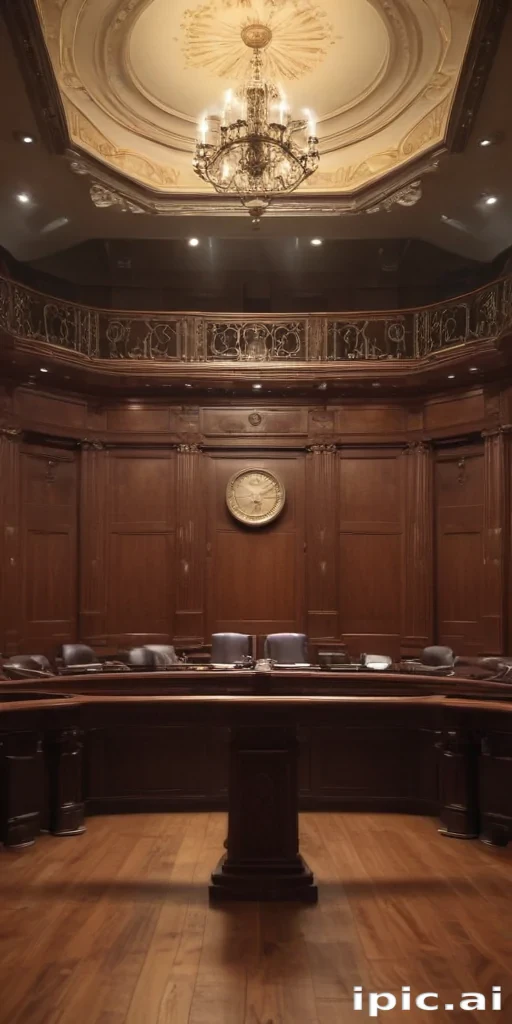 court room background