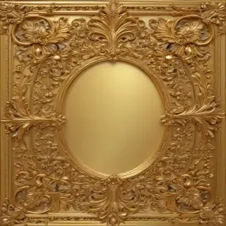 golden border