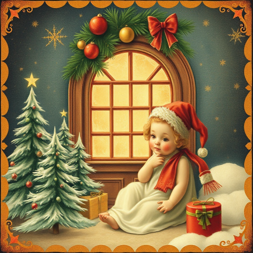 antique christmas images