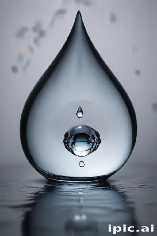 water drop transparent
