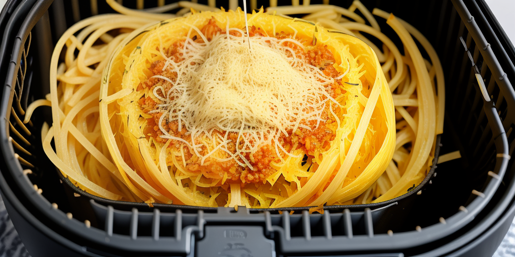 spaghetti squash in the air fryer