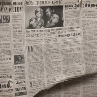 ripped newspaper png