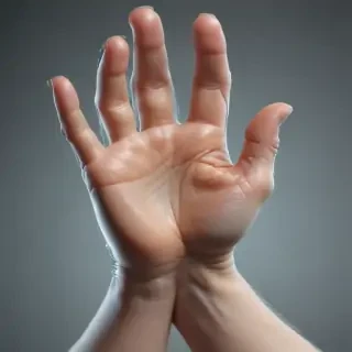 transparent prayer hands