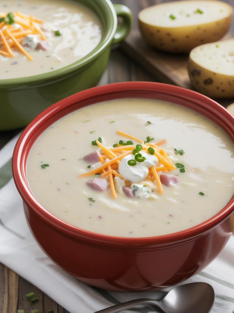 crock pot potato soup with cream cheese