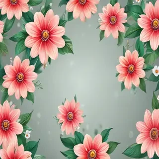 clipart flowers transparent background