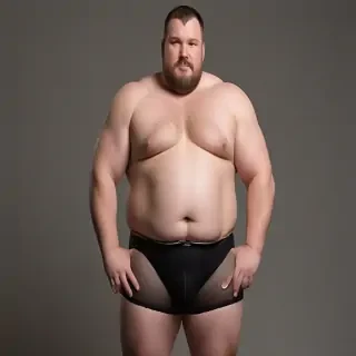 fat man black