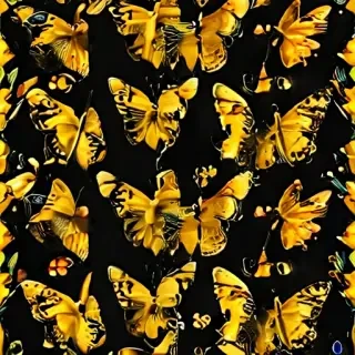 yellow butterfly