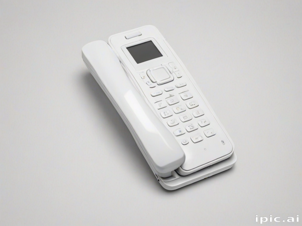 icon phone white
