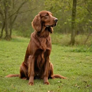 irish setter dog breed