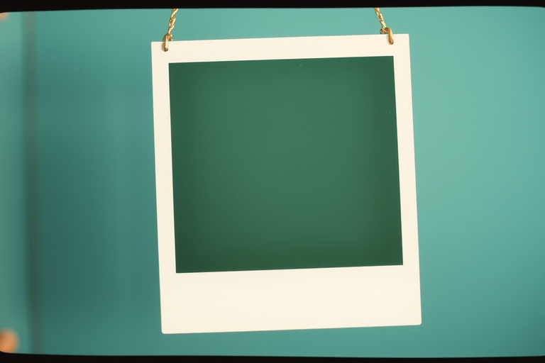 aesthetic polaroid frame