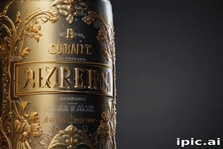 beer can mockup