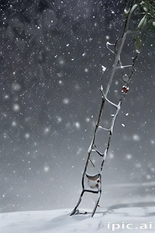 snow falling png