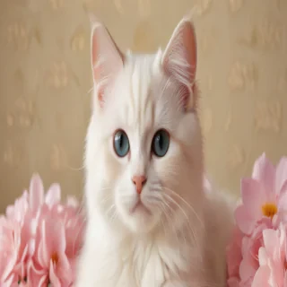 cute cat cartoon wallpaper