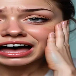 picture of someone crying