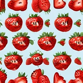 strawberry cute wallpaper