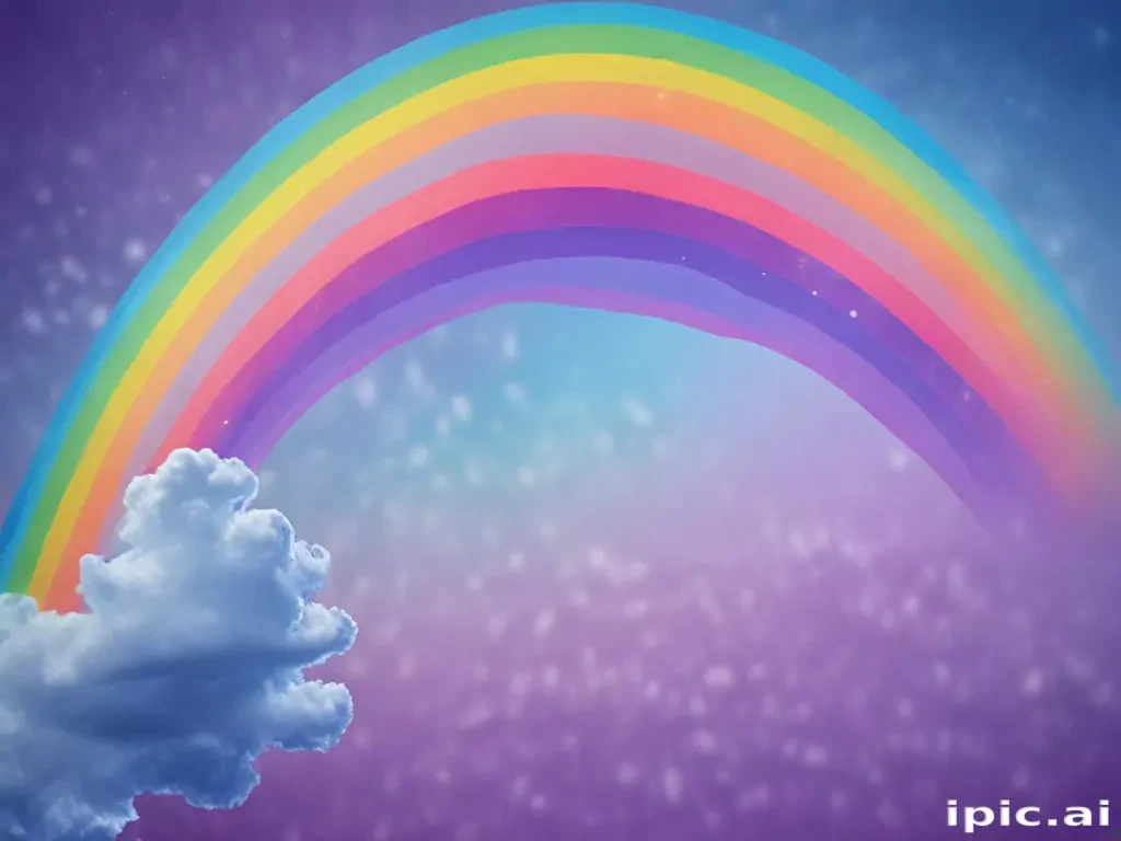 rainbow backround