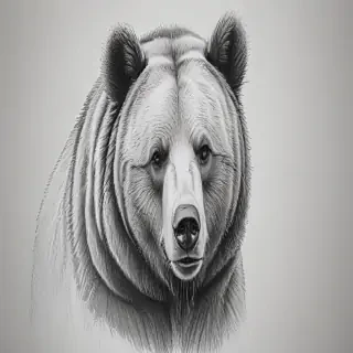 bear drawing