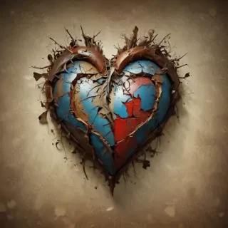 heart broke wallpaper