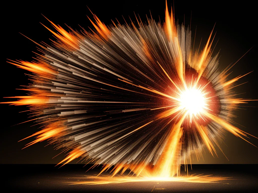 explosion transparent