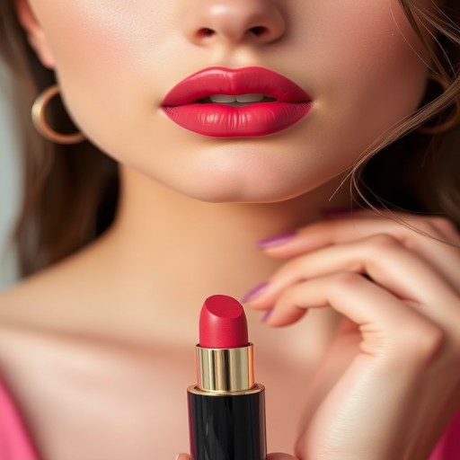 Elegant "Rose Petal" lip stain creating a soft, natural-looking flush of color that gradually intensifies throughout the day, leaving a gentle tint even after fading