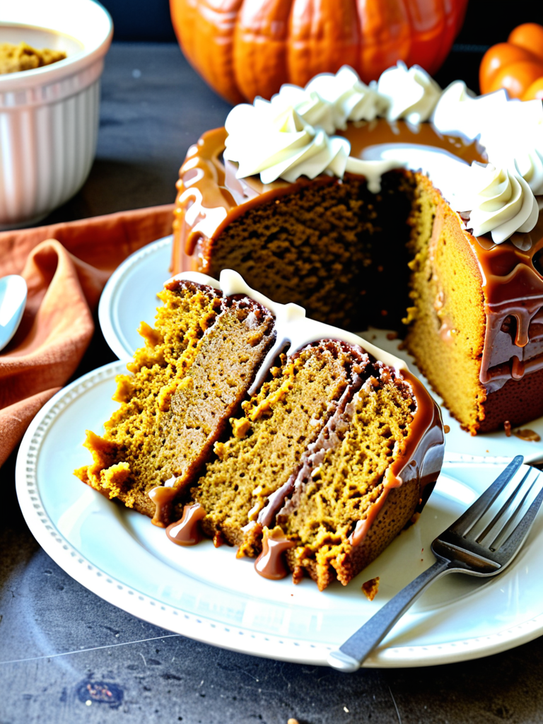 3 ingredient pumpkin spice cake