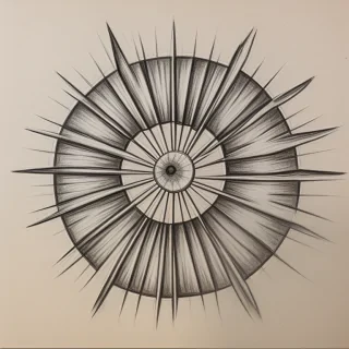 fossil drawing