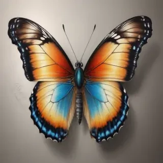drawing pic of butterfly