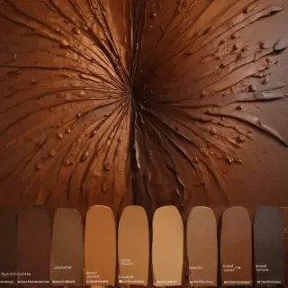 shades of brown