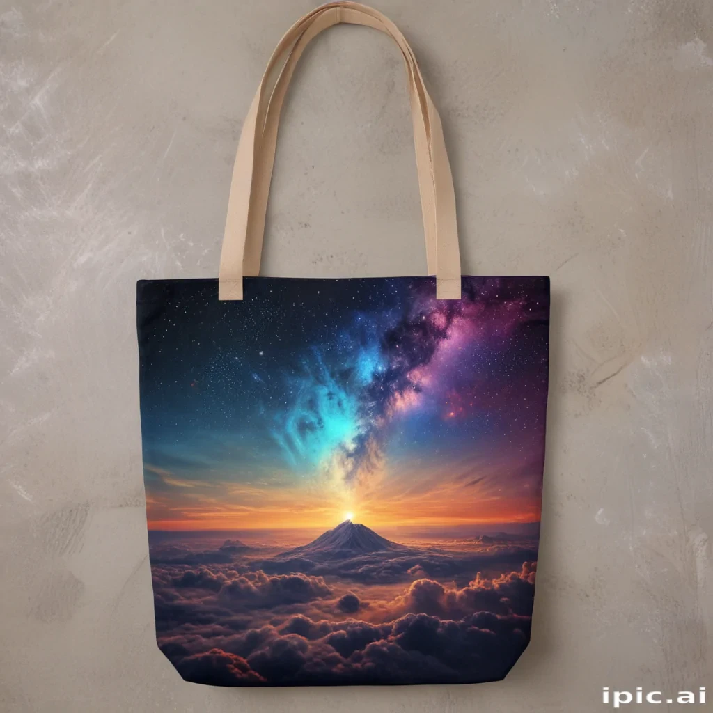 mock up tote bag