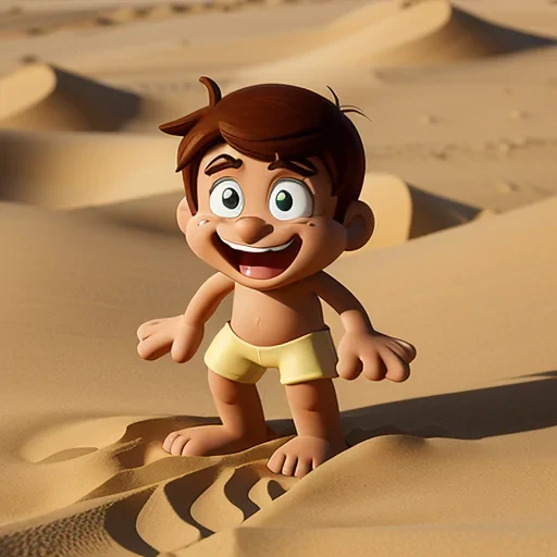 cartoon sand