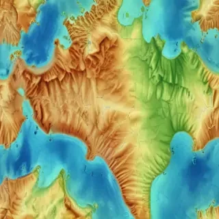 topography png