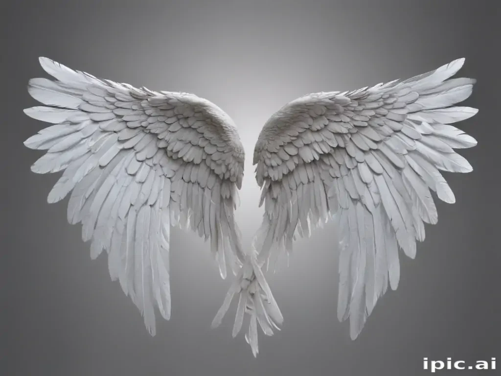 angel wings transparent background