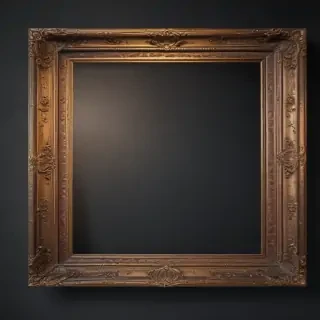 transparent photo frame