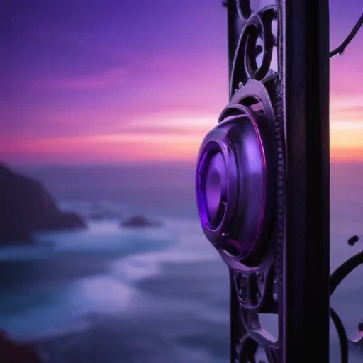 purple lock screen