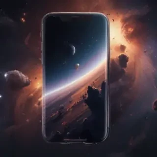 iphone space wallpaper