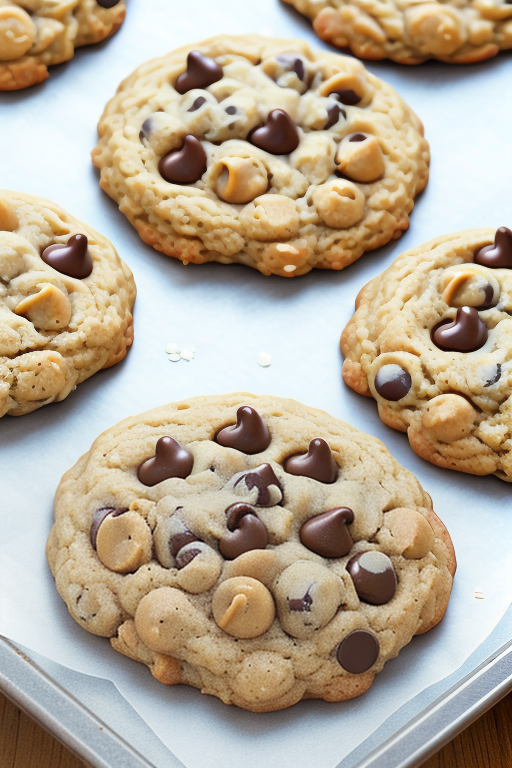 oatmeal butterscotch chocolate chip cookies